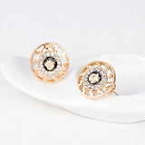 Vintage Zircon Jewelry Set for Women Wedding Party