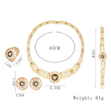 Vintage Zircon Jewelry Set for Women Wedding Party