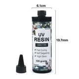 UV Resin Glue Clear Fast Curing Epoxy for DIY Jewelry Making