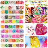 Sequins Resin Accessories Glitter Powder Nail Filling Material