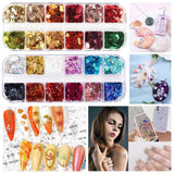 Sequins Resin Accessories Glitter Powder Nail Filling Material