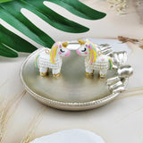 6pcs Unicorn Resin Charms For DIY Jewelry Accessories Big Size