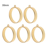 5Pcs Cat Flowers Blank Frame Pendant Open Back Bezel Setting Hollow Frames