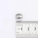 925 Silver Lucky Fish Beads DIY Jewelry Loose Bead Good Luck Bracelet