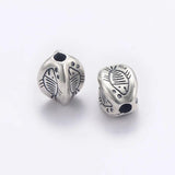 925 Silver Lucky Fish Beads DIY Jewelry Loose Bead Good Luck Bracelet