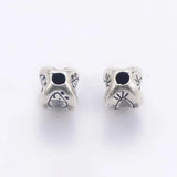 925 Silver Lucky Fish Beads DIY Jewelry Loose Bead Good Luck Bracelet