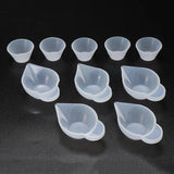 12pcs Mix Cup Silicone Mold Epoxy Resin Tools DIY Jewelry Making Kit