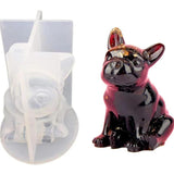 3D Animal Resin Molds Wolf Rabbit Dog Bear Epoxy Silicone Moulds