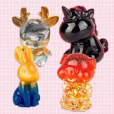 3D Animal Resin Molds Wolf Rabbit Dog Bear Epoxy Silicone Moulds