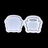 20 Silicone Mould Heart Shaped for Resin Epoxy Keychain Jewelry Making