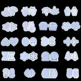 20 Silicone Mould Heart Shaped for Resin Epoxy Keychain Jewelry Making
