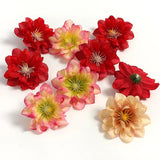 10Pcs High Artificial Peony Flowers Heads for Wedding Decor