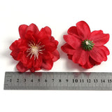 10Pcs High Artificial Peony Flowers Heads for Wedding Decor
