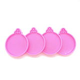 Christmas Ball Pendant Silicone Mold For Keychain Decor