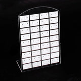 72 Holes Earrings Display Stand Organizer