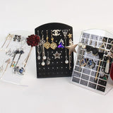 72 Holes Earrings Display Stand Organizer