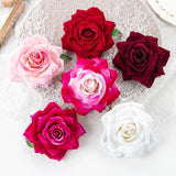 Silk Red Rose Artificial Flowers 10Pcs Home Decoration DIY Craft Wedding