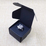 DIY Paper Jewelry Box with Earring Card Inserts 100box