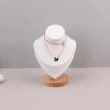 Velvet Portrait Necklace Display Stand