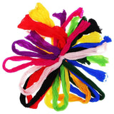 20PCS Multicolor Nylon Stocking Flowers Material DIY Flower Crafts