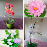 20PCS Multicolor Nylon Stocking Flowers Material DIY Flower Crafts