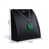 Faux Leather Mannequin Necklace Display Rack