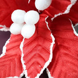 Christmas Flower Home Party DIY Wreath Decoration