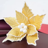 Christmas Flower Home Party DIY Wreath Decoration