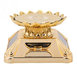 Solar Display Cabinet Rotating Turntable LED Lamp Jewelry Ring Watch