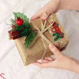 Pine Needle Christmas Branches Mini Red Berries Xmas Tree Decor DIY Craft