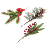 3 Pcs Christmas Flower Arrangement Desktop Decor Vase Ornaments