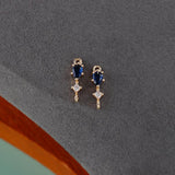 KC Plated Zircon Pendant for DIY Jewelry Making