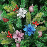Christmas Red Berry Pine Branch Pendants Decorations DIY Xmas Wreath Decor