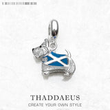 925 Sterling Silver Westie Dog Pendant Charm Jewelry Gift