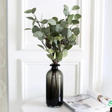 Artificial Eucalyptus Branch with Green Leaves for Home Decoration