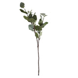 Artificial Eucalyptus Branch with Green Leaves for Home Decoration