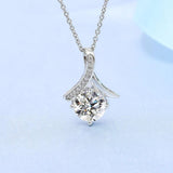 Boyfriend's Mom Message Card Necklace with Box, Gift for Boyfriend Mom
