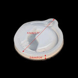 Moon Cat Charm Pendant Silicone Mold for Resin Casting