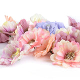 50PCS Artificial Chrysanthemum Head Silk Flower Decoration