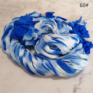20pcs Multicolor Tensile Stocking Flowers Accessory Wedding DIY Craft