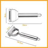 Double-Head Stainless Steel Vegetable Peeler