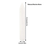 Bone/ Plastic Folder Leather Craft Tools for Scoring Folding Creasing Paper Edge