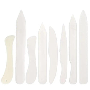 Bone/ Plastic Folder Leather Craft Tools for Scoring Folding Creasing Paper Edge