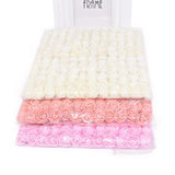 144pcs Artificial Rose Flower Heads Foam Flower DIY Bear Valentine Gift