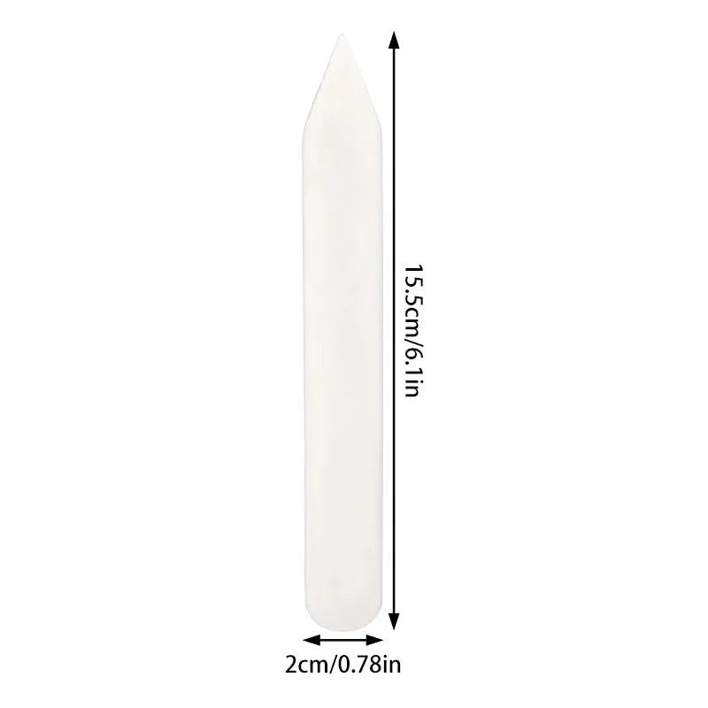1PC Leather Working Tool Bone Folder for Leather Craft Scoring Folding