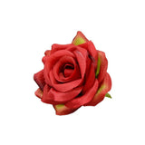 14 Colors Silk Fabric Painting Rose Flower Heads Wedding Party Home DIY Hat