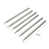6 Pcs Clay Sculpting Tools Set Pottery Carving Ribbon Wire Loop Detail