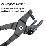 Car Exhaust Hanger Removal Plier Rubber Pad Puller Tool