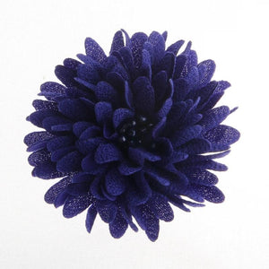 10PCS 7.5CM Artificial Fabric Flower Head DIY Wedding Shoes Headdress