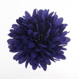 10PCS 7.5CM Artificial Fabric Flower Head DIY Wedding Shoes Headdress